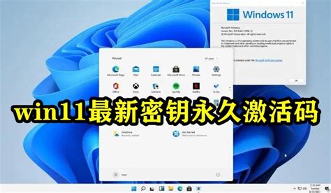 win11最新密钥永久激活码（windows11免费密钥永久激活码2023）_极速装机网