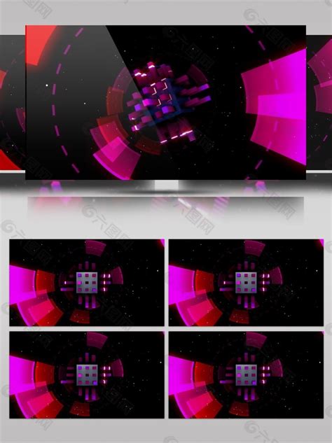 红色隧道高清视频素材视频音效素材免费下载(图片编号:9105159)-六图网