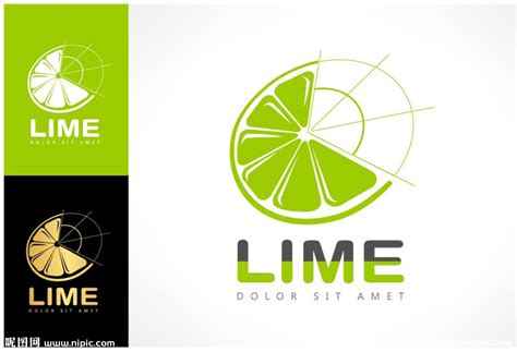 lime酸橙冷饮店标志logo设计图__企业LOGO标志_标志图标_设计图库_昵图网nipic.com