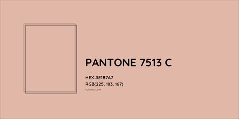 About PANTONE 7513 C Color - Color codes, similar colors and paints ...