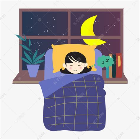 晚睡可爱图片