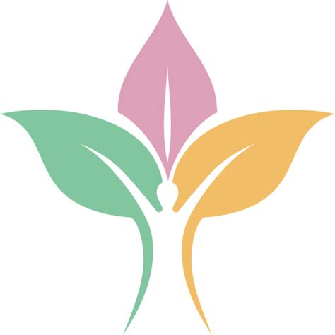 紫色莲花养生素食瑜伽logo图标素材LOGO图标素材 - 标小智