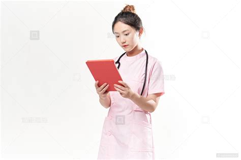 粉色护士服分体两件套短款短袖长袖女冬季套装薄白大褂护工工作服_虎窝淘
