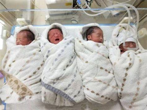 女子罕见生下龙凤四胞胎：最轻只有2.7斤-四胞胎,龙凤胎,胎儿, ——快科技(驱动之家旗下媒体)--科技改变未来
