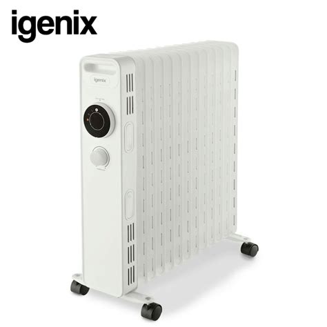 Heating & Climate Control: Igenix 2.5kW Oil Filled Radiator - Manual ...