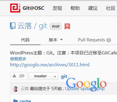 【Git-master】一款非常值得推荐的免费wordpress博客主题 – 叶天冬 ...