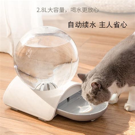 自动喂水器泡泡宠物猫咪饮水机 透明圆球猫饮水器 泡泡宠物饮水器-阿里巴巴