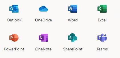 The new Office365 app icons - Nebular Cloud IT