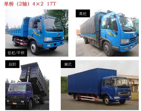 3.1、货车的尺寸和重量 - 广东众汇机电设备有限公司官网