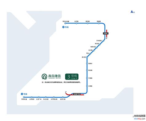 青岛调整地铁近期建设规划 主要4条线：M1|M4|M6|M8
