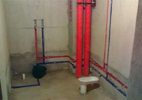 套房水电安装样板展示,套房水管装修施工图_大山谷图库