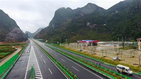 从靖西到龙邦口岸只要20分钟！ 广西出境高速公路网“再添一线”!