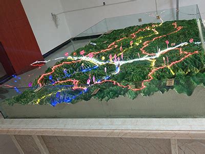 地形地貌沙盘模型-兰州新大模型设计制作有限公司