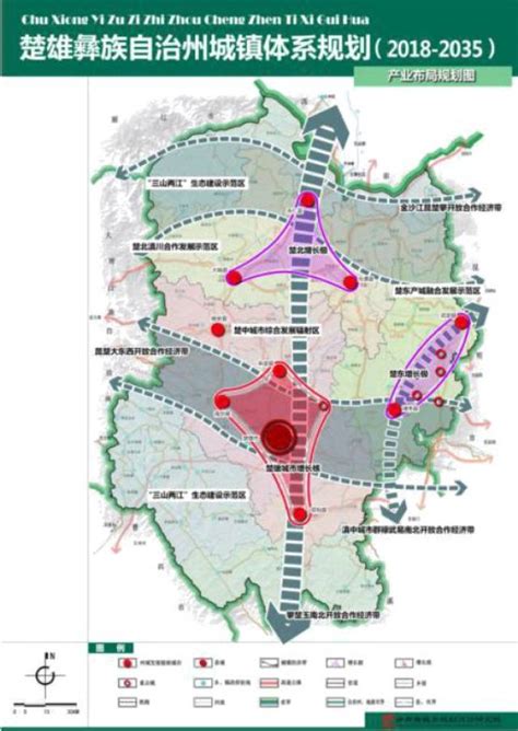 楚雄国土空间总体规划，将打造“两圈一组”的城镇空间格局__财经头条