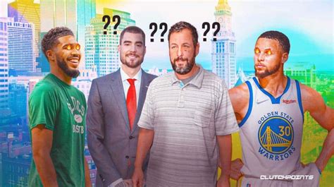 亚当·桑德勒、胡安科·埃尔南戈麦斯在勇士队凯尔特人队NBA总决赛系列赛中做出大胆选择 - 球迷屋
