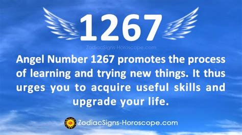 Angel Number 1267 Meaning: New Skills | 1267 Numerology