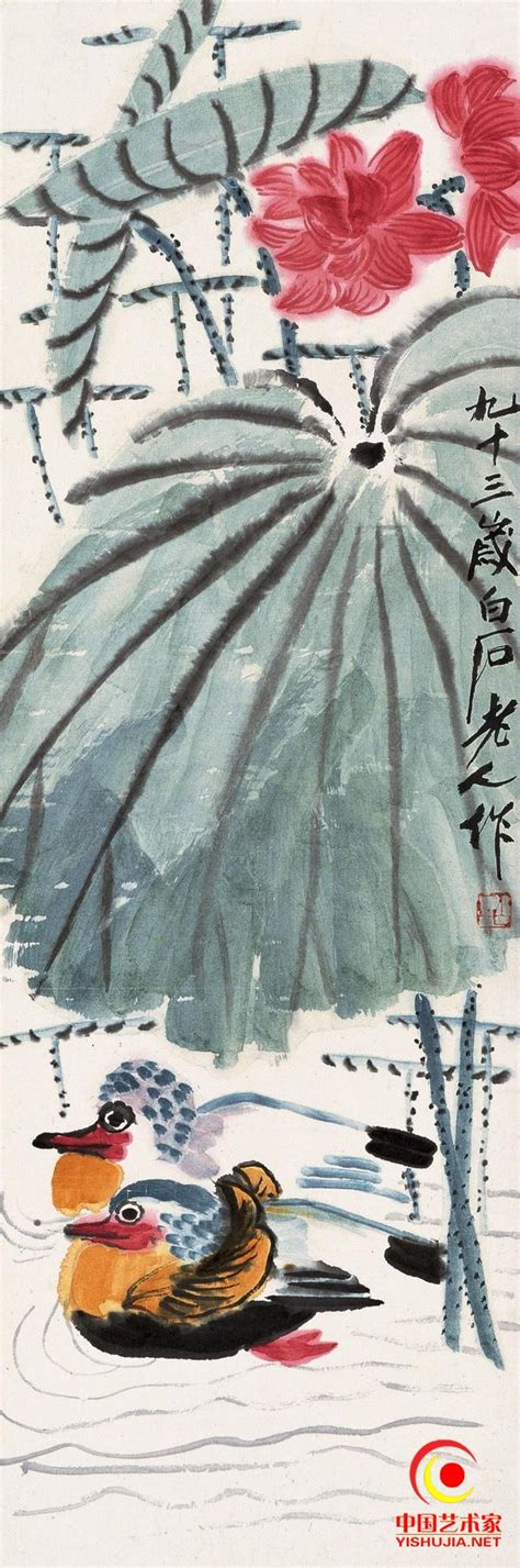 齐白石中国著名的国画画家——花鸟作品全集-中国艺术家网