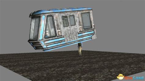 后台的恐怖真相：《辐射3》的地铁其实是人力车_3DM单机