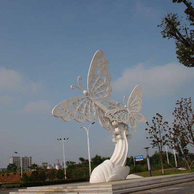 蝴蝶雕塑,都市风光,建筑摄影,摄影,汇图网www.huitu.com
