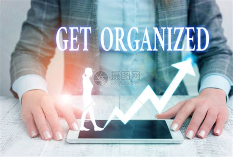 GetOrganized商业概念根据特定系统安排的一致统一化说明高清图片下载-正版图片503737513-摄图网