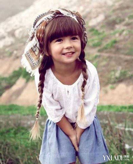 小辫子发型甜美女生头像