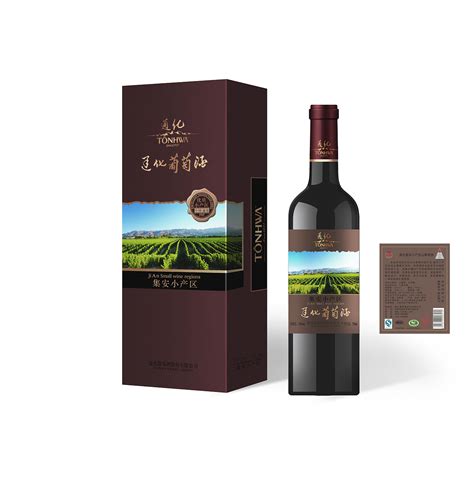 启智品牌设计：通化葡萄酒酒盒设计作品_启智品牌文化-站酷ZCOOL