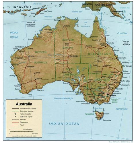 澳大利亚城市介绍，澳大利亚地理位置，澳洲地图，澳大利亚地图