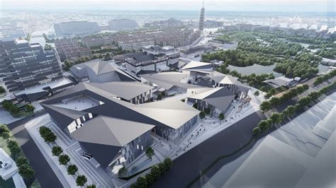 奉贤中心规划3dmax 模型下载-光辉城市