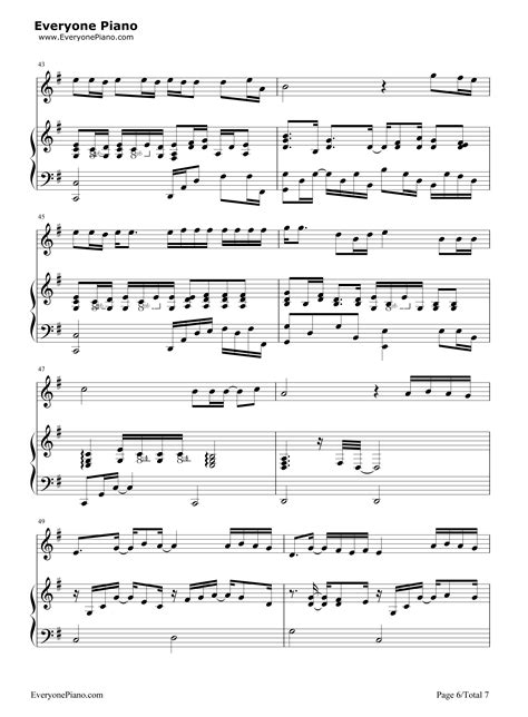 在人间-王建房五线谱预览6-钢琴谱文件（五线谱、双手简谱、数字谱、Midi、PDF）免费下载