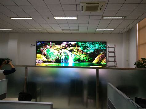 广电总局室内P2.5LED屏 - 南京沃彩电子科技有限公司