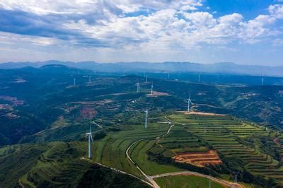 河南三门峡：风力发电提供清洁能源 促进黄河沿岸生态改善-人民图片网