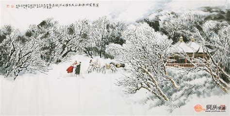 最著名的国画雪景画家,画雪景出名的画家,清代雪景山水画_大山谷图库