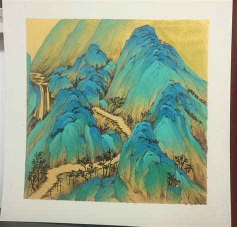 桂林山水画 - 写意山水画 - 99字画网