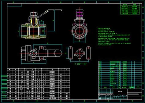 球阀图纸下载_工程图纸_CAD图纸 - 制造云 | 工程图纸