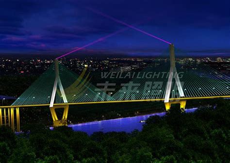 桥梁照明亮化工程是艺术和功能的结合_云南光影科技