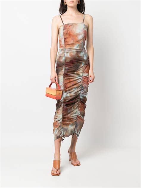 Paloma Wool all-over tie-dye Print Dress - Farfetch