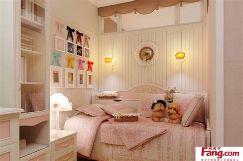 女生卧室装修设计效果图-10平方米女生卧室装修效果图