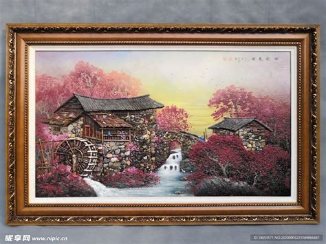 浮雕立体画图片