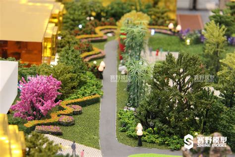 赛野模型公司|园林景观沙盘模型中绿地模型制作方法？