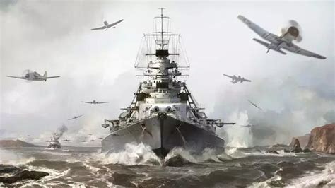 二战时期德国俾斯麦号和日本大和号这两艘战列舰谁更强大 - 知乎
