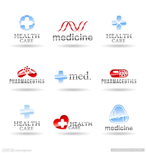 医疗logo 医疗标志设计图__LOGO设计_广告设计_设计图库_昵图网nipic.com