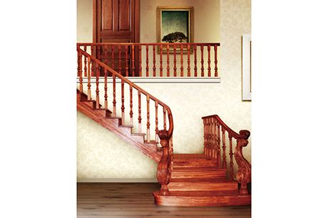 红橡、橡胶木、水曲柳、欧榉等各种中高档实木楼梯-丰县铭步楼梯厂