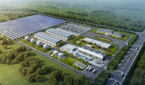 年产液氢330吨！中国能建风光氢储一体化示范工程开工-储氢--国际氢能网
