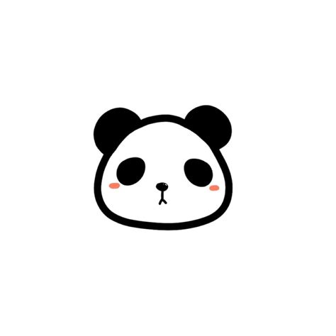 非主流熊猫情侣头像
