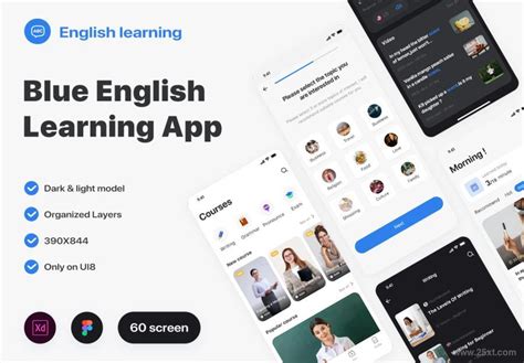 线上英语学习app|UI|APP界面|shally1 - 原创作品 - 站酷 (ZCOOL)