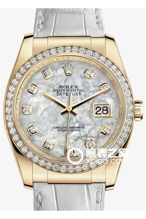 【Rolex劳力士手表型号116188 白色表带 母贝镶钻表盘女装日志型系列价格查询】官网报价|腕表之家