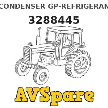 CONDENSER GP-REFRIGERANT 3288445 - Caterpillar | AVSpare.com