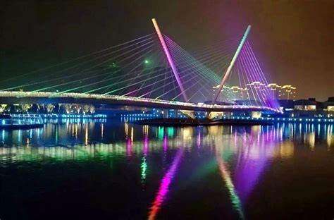 武汉月湖桥夜色 - 未见花