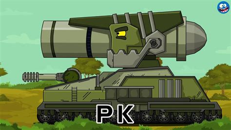 坦克世界动画：三个版本KV44大战巨炮坦克