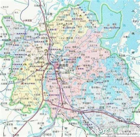 南昌地图 - 图片 - 艺龙旅游指南